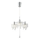 ペンダントライト シャンデリア風  ラグジュアリー クリア 電球付き