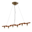 ペンダントライト 個性的 可動式 6灯 電球無し