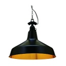 ペンダントライト シンプル 吊り下げ レトロ チェーン ブラック 電球無し