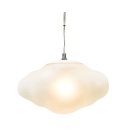 ペンダントライト 雲の形 フロストガラス おしゃれ 電球無し