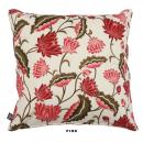 ロータス柄クッションカバー ピンク 雑貨 リビング 花柄 お洒落 幅45 通販