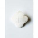 シェルブローチ フラワー 貝 ホワイト アクセサリー おしゃれ かわいい 天然素材 幅35