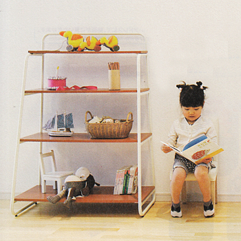 子供用家具　プライマリーオープンシェルフ