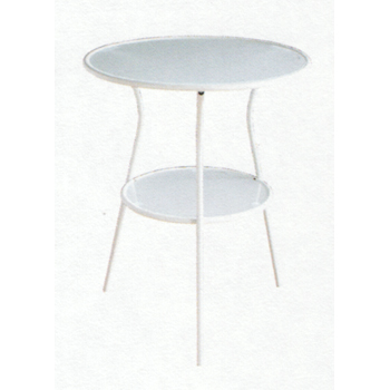 シンプルカフェラウンドテーブル