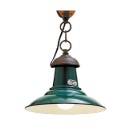 ペンダントライト オシャレ モダン クラシック 存在感 グリーン 電球無し