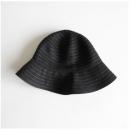 グログラン キャペリンハット BK ブラック 帽子 おしゃれ シンプル 直径58cm