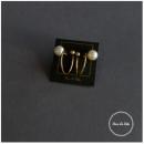 ピアス 真鍮 淡水パール おしゃれ リング 通販