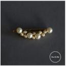 ヘアーピン パール ヘアークリップ 真鍮 パッチン 通販