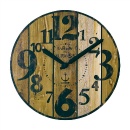 掛け時計 クラシック 古い ビンテージ ノスタルジック 古びた 木目