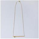 ネックレス チェーン 真鍮 シルバー パール 通販