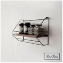 ウォールシェルフ おしゃれ 収納 木製 キッチン 通販