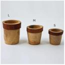 フラワーポットS 木製 おしゃれ 北欧 プランター 通販