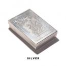 トランプボックス シルバー 小物入れ アクセサリー 収納 ケース 高さ2.5 通販