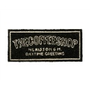 玄関マット マット コイヤマット シンプル かっこいい アメリカン コーヒーショップ