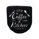 トイレのフタカバー 洗浄便座用 トイレ 気分転換 アクセント ブラック