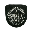 トイレのフタカバー カジュアル アメリカンテイスト 洗浄便座用 トイレ おしゃれ ブラック