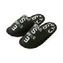 トイレスリッパ おしゃれ アメリカン かっこいい アクセント ブラック