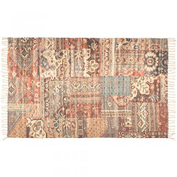 プリントラグマット Lサイズ パッチワーク風 インテリア 幅140 通販