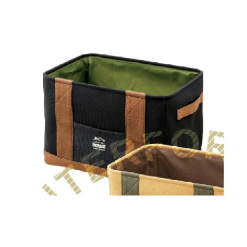 収納ボックス 収納ケース ポケット 折りたたみ レギュラーサイズ シンプル ブラック