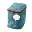 収納ボックス ハーフサイズ カラーボックス収納 CD DVD ブルー アヒル 幅18cm