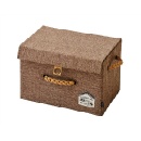 収納ボックス レギュラーサイズ かわいい おしゃれ アンティーク カラーボックス ブラウン 幅37