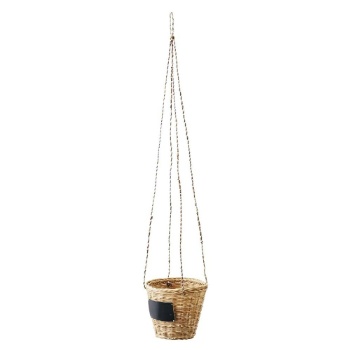 ハンギングバスケット 観葉植物 小物入れ おしゃれ アクセント チョークボード 温かみ 高さ88