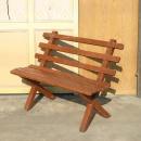 ベンチ アンティーク調 おしゃれ 木製 ナチュラル 椅子 チェア ブラウン ハンガリー 幅98