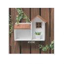 ウォールハウス 収納ボックス 壁 ケース ディスプレイ 木製 雑貨 お家 天然木 ミニ 棚