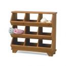 キューブシェルフ アンティーク調 ナチュラル 木製 卓上 ディスプレイ おしゃれ 北欧 棚