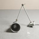 オフィスランプ ホワイト かっこいい アンティーク照明 スチール デスクライト 高さ75