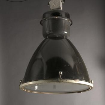 バウハウスランプ ブラック アンティークライト かっこいい 照明 スチール 直径54