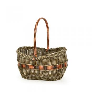 バスケット B Sサイズ かご ヴィンテージ調 ナチュラル 収納 おしゃれ ラタン 天然素材 自然