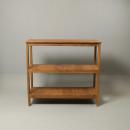 シェルフ アンティーク家具 おしゃれ 木製 3段 棚 ラック シャビー ナチュラル 高さ85