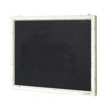 黒板 四角 L ブラックボード 木製 サインボード ウォールデコ 布 メッセージ シンプル 幅54