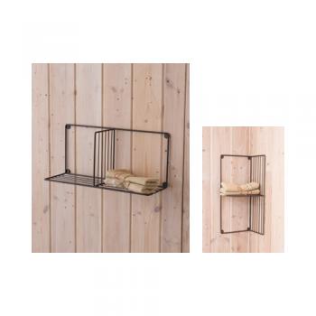 アイアンウォールシェルフ 棚 壁掛け シンプル おしゃれ スッキリ 収納 2WAY 多用途 ワイヤー