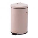 ペダルビンラウンドL ピンク ダストボックス ごみ箱 蓋付 シンプル おしゃれ 分別 洗える