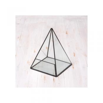 テラリウムピラミッド フレームオブジェ エアープランツ ディスプレイ モビール 北欧 カフェ 盆栽