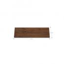 シェルフボードブラウン 飾り棚 木製 ナチュラル ラック 北欧 自然素材 DIY おしゃれ