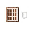Petit monde ウィンドウフレームS スライドタイプ ディスプレイ 壁掛け 小窓 木製