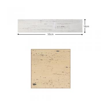 La pensee デコボード S クリーム 壁 DIY ソリッドカラー ディスプレイ シェルフ 棚