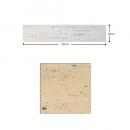 La pensee デコボード S クリーム 壁 DIY ソリッドカラー ディスプレイ シェルフ 棚