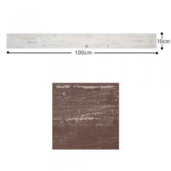 La pensee デコボード L ブラウン 壁 DIY ソリッドカラー ディスプレイ シェルフ 棚