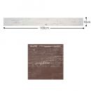 La pensee デコボード L ブラウン 壁 DIY ソリッドカラー ディスプレイ シェルフ 棚