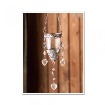 ハンギングガラスポット ディスプレイ 天井 吊り下げ 飾り アンティーク調 おしゃれ