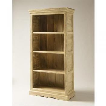 ブックシェルフ アンティーク家具 棚 シャビー 本棚 ナチュラル 木製 マンゴー ブラウン 北欧