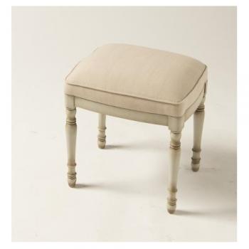 スツール アンティーク家具 おしゃれ 木製 シャビー 椅子 チェア ホワイト フレンチ エレガント