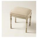 スツール アンティーク家具 おしゃれ 木製 シャビー 椅子 チェア ホワイト フレンチ エレガント