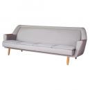 gray sleeper sofa ソファ ベージュ 北欧 ヴィンテージ 木製 おしゃれ 高さ79