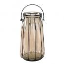 SPICE VALENCIA リサイクルガラスフラワーベース VEINTIDOS ブラウン 高さ36