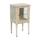 ヨーロピアンシャビーキャビネット1D 樺(かば) クラシック 木製 アンティーク調 レトロ